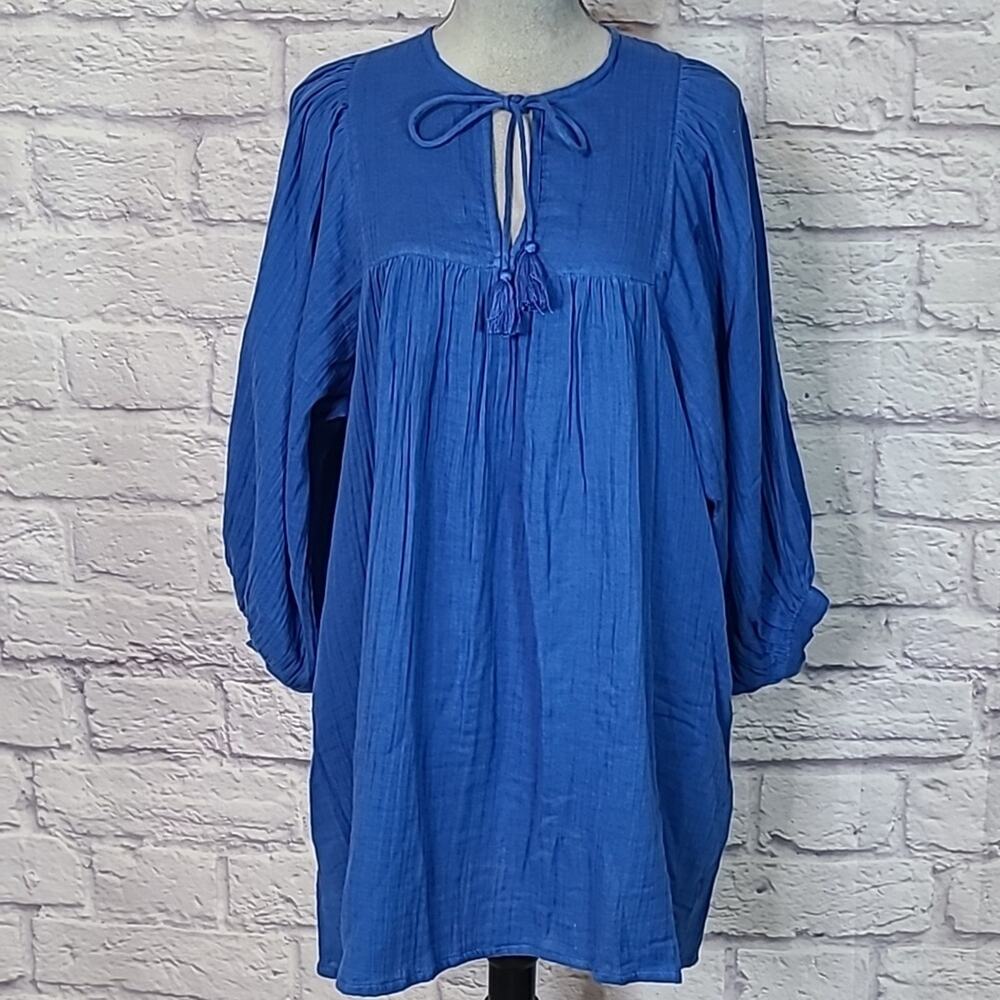 NWOT Mille Resort & Travel gauze babydoll dress
